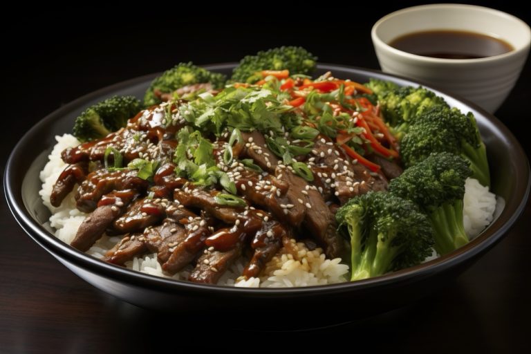 teriyaki beef (Muffs Online Wirral)